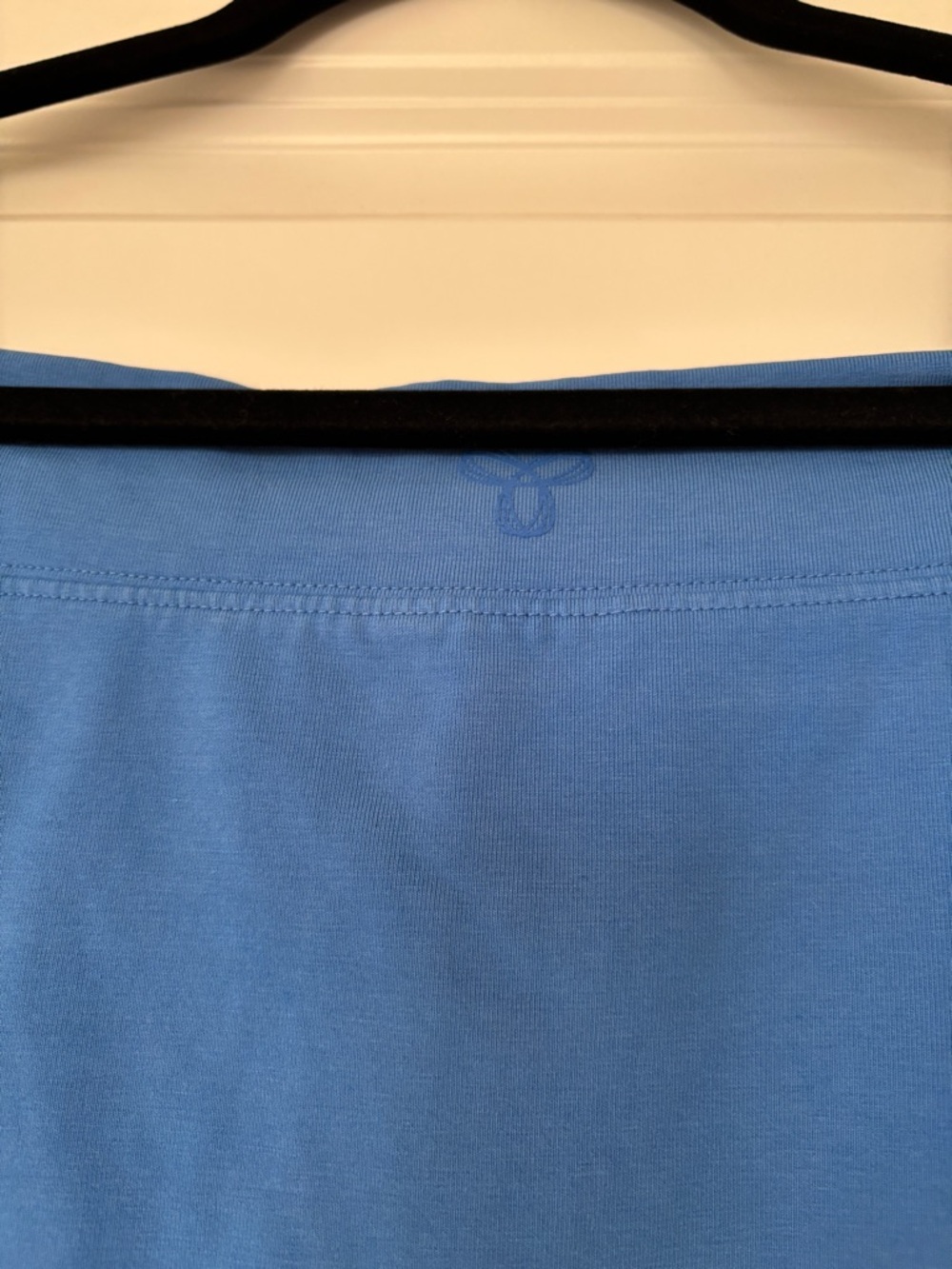 TNA Aritzia Blue Drawstring Mini Skirt Size S Soft Athleisure - Picture 3 of 5